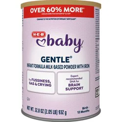 H-E-B Baby Gentle Infant Formula Milk-Based Powder with Iron