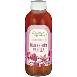 Central Market Organic Kombucha - Blackberry Vanilla