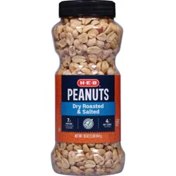 H-E-B Salted Dry Roasted Peanuts