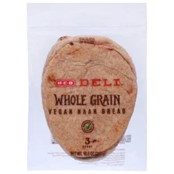 H-E-B Deli Naan Flatbread - Whole Grain