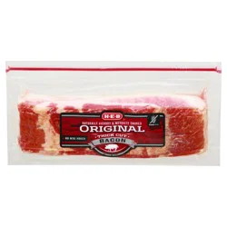 H-E-B Original Thick Cut Bacon