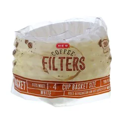 H-E-B Basket Coffee Filter White