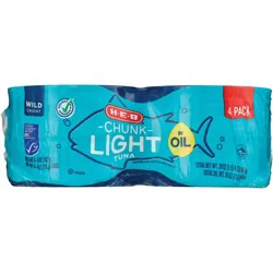 H-E-B Chunk Light Tuna in Oil