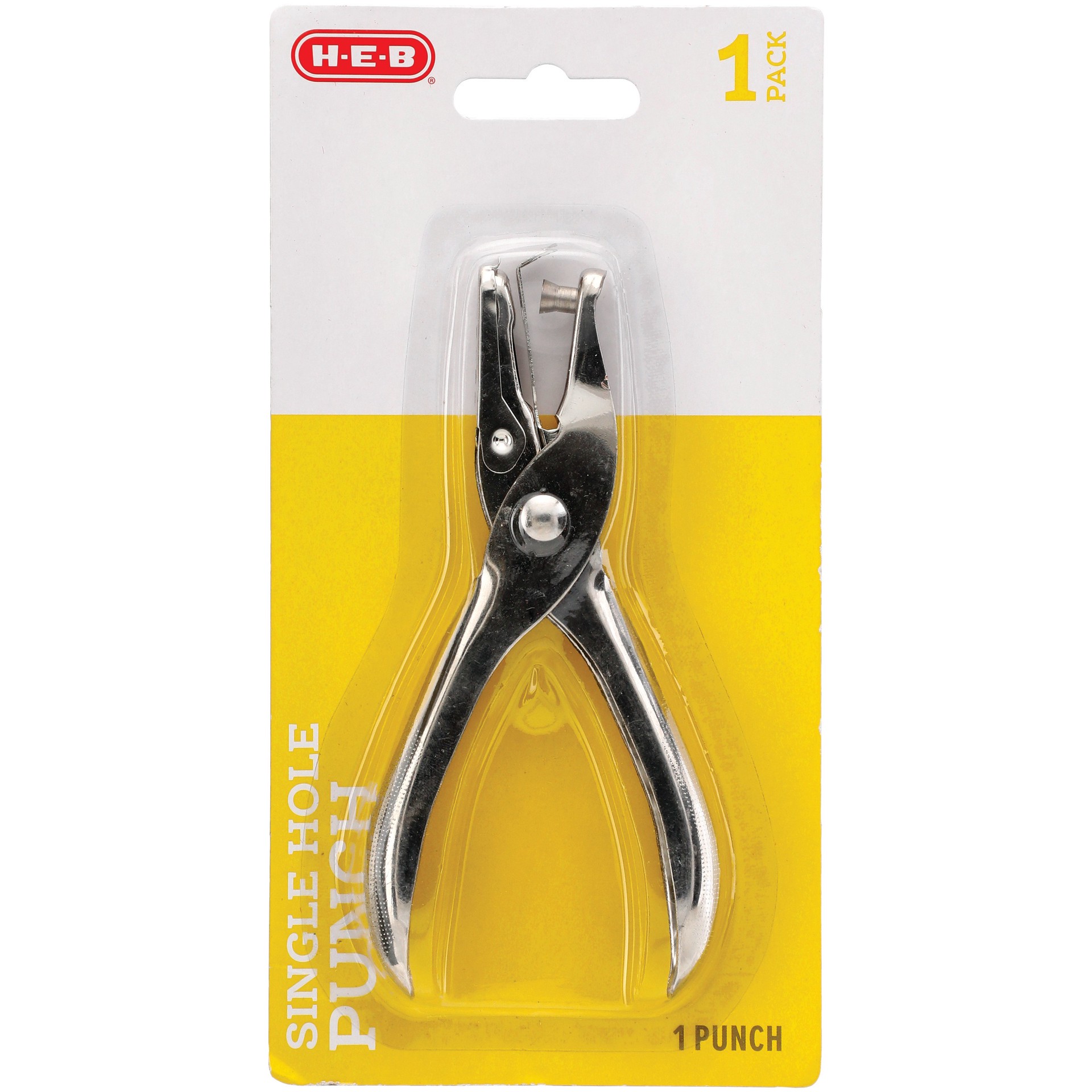 slide 1 of 1, H-E-B Single Hole Punch, 1 ct