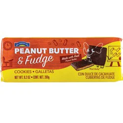 Hill Country Fare Peanut Butter & Fudge Cookies