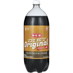 H-E-B Caffeine-Free Diet Original Cola Soda