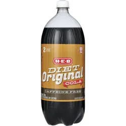H-E-B Caffeine-Free Diet Original Cola Soda
