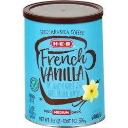 H-E-B French Vanilla Ground Coffee