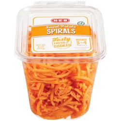 H-E-B Fresh Sweet Potato Spirals