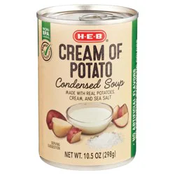 H-E-B Cream of Potato Condensed Soup
