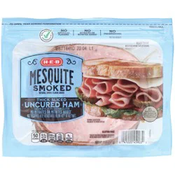 H-E-B Thick-Sliced Mesquite-Smoked Ham