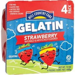 Hill Country Fare Strawberry Gelatin Cups