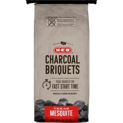 H-E-B Texas Mesquite Charcoal Briquets