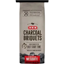 H-E-B Texas Mesquite Charcoal Briquets