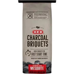 H-E-B Texas Mesquite Charcoal Briquets