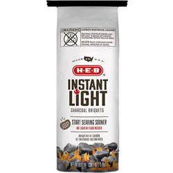 H-E-B Instant Light Charcoal Briquets