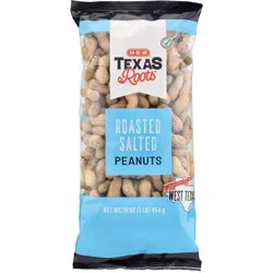 H-E-B Texas Roots In-Shell Roasted Peanuts – Salted