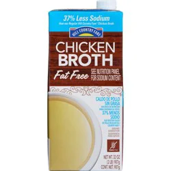 Hill Country Fare Reduced Sodium Chicken Broth