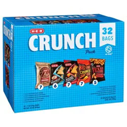 H-E-B Crunch Variety Pack 1 oz Bag Chips