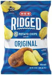 H-E-B Ridged Original Potato Chips