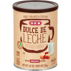 H-E-B Dulce De Leche Medium Roast Ground Coffee