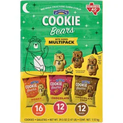 Hill Country Fare Cookie Bears Multipack 1 oz Bags - Texas Size Pack