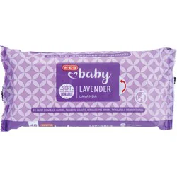 H-E-B Baby Travel Pack Wipes - Lavender
