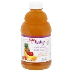 H-E-B Baby 100% Mixed Fruit Juice