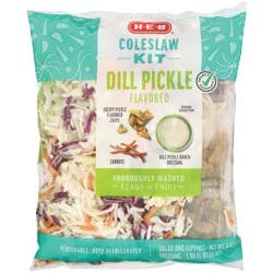 H-E-B Coleslaw Salad Kit - Dill Pickle