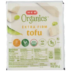 H-E-B Organics Extra Firm Tofu
