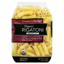 Central Market Organic Bronze Cut Rigatoni