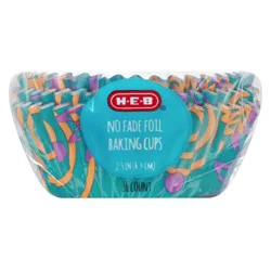 H-E-B No Fade Foil Baking Cups