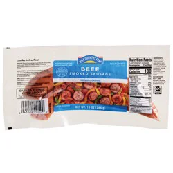 Hill Country Fare Beef Smoked Sausage Links