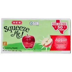 H-E-B Squeeze Me! Applesauce Pouches