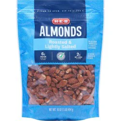 H-E-B Lightly Salted Roasted Almonds