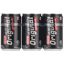 H-E-B Zero Sugar Original Cola 6 pk Mini Cans