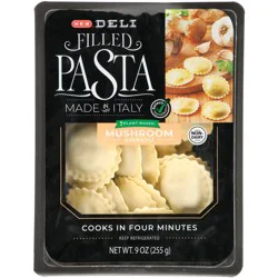 H-E-B Deli Filled Plant-Based Girasoli Pasta - Mushroom