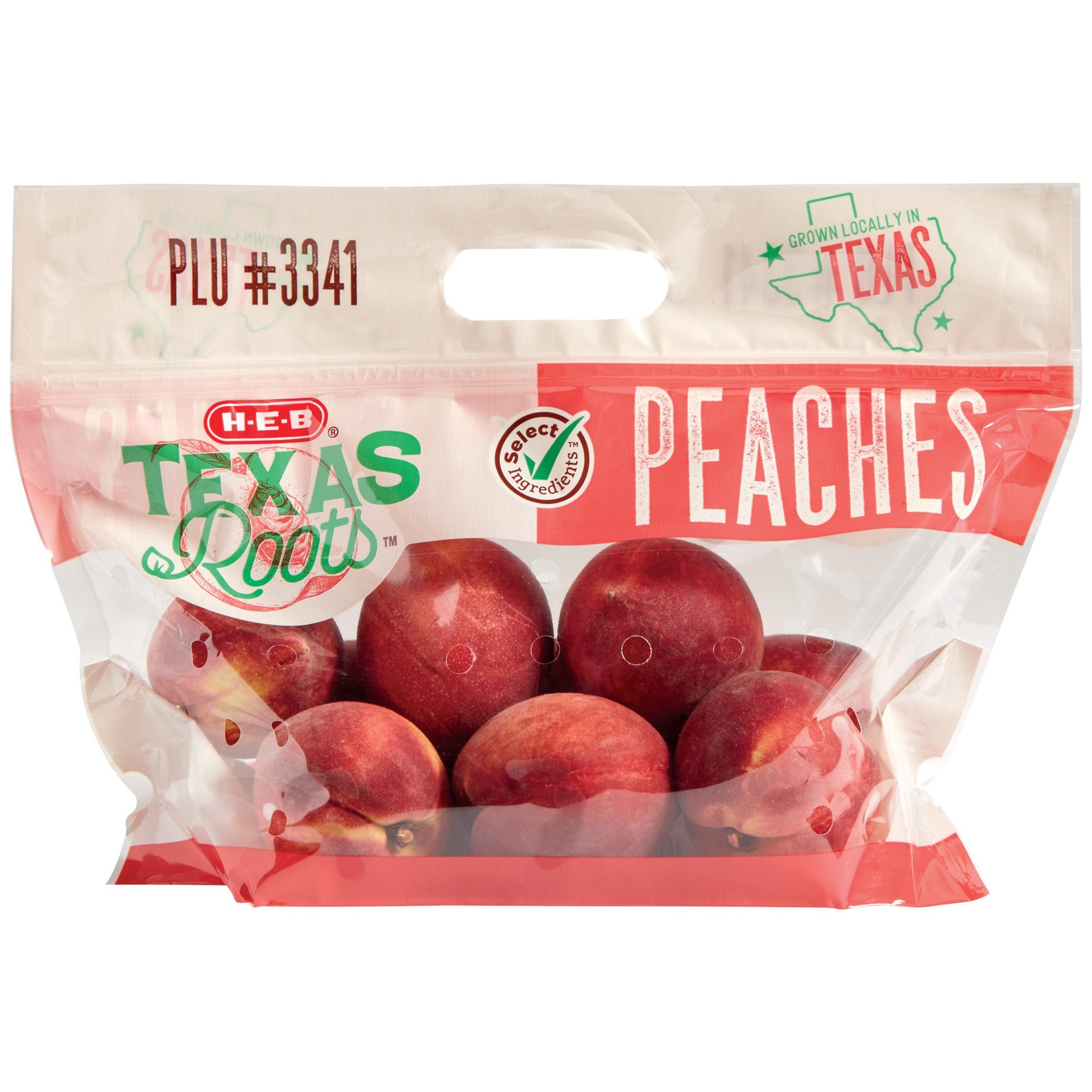 slide 1 of 1, H-E-B Texas Roots Fresh Peaches, per lb