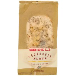 H-E-B Deli Sourdough Flatbread - Garlic Butter