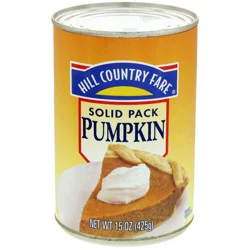 Hill Country Fare Solid Pack Pumpkin