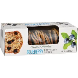 Central Market Blueberry Poppyseed Crisps
