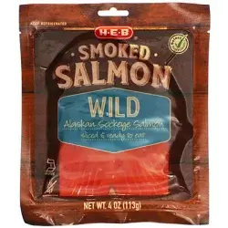 H-E-B Cold Smoked Sockeye Salmon