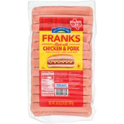 Hill Country Fare Franks Hot Dogs - Texas-Size Pack