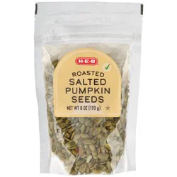 H-E-B Roasted Salted Pumpkin Seeds