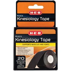 H-E-B Kinesiology Tape - Black