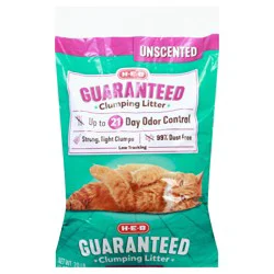H-E-B Unscented Guaranteed Clumping Litter