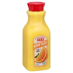 H-E-B 100% Orange Juice - Some Pulp