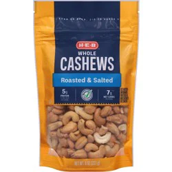 H-E-B Salted Roasted Whole Cashews