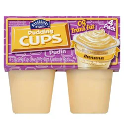 Hill Country Fare Banana Pudding Cups