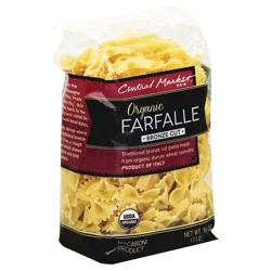 Central Market Organic Bronze Cut Farfalle Pasta